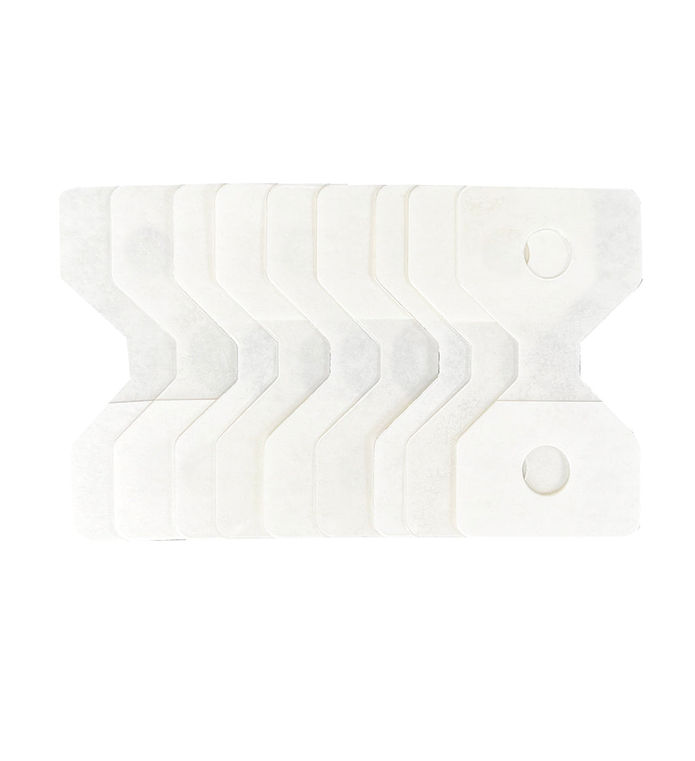 Banner Ups - Adhesive Grommet Tabs - Mini - Clear - 100 pack