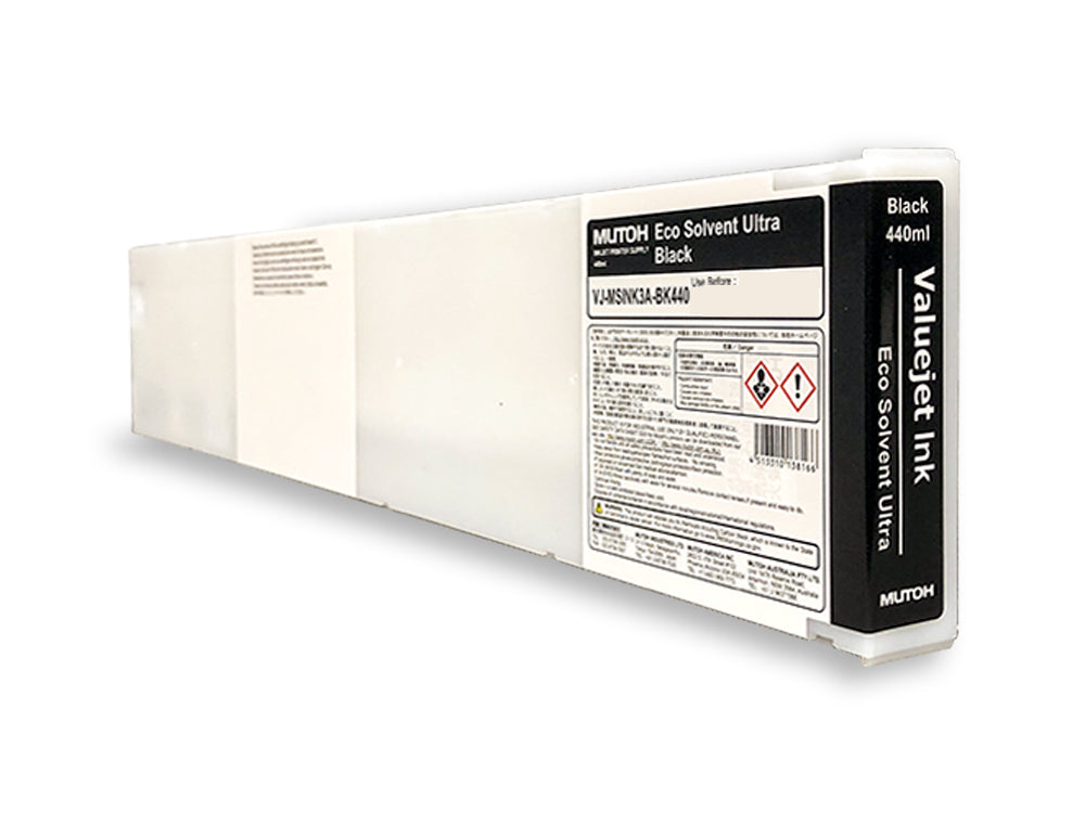 Mutoh Eco-Solvent Ultra 440 ml Black Ink