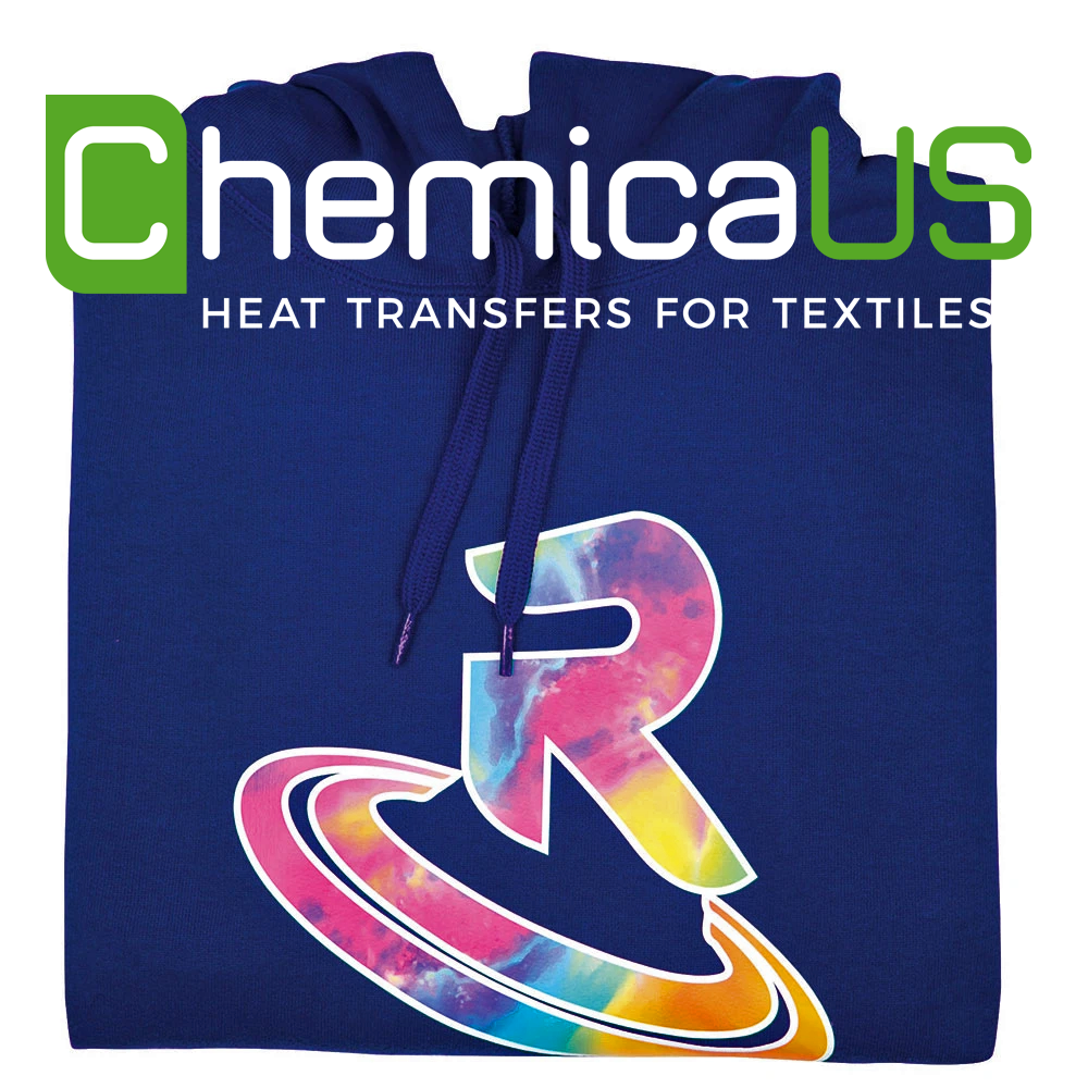 Chemica Pattern Print Heat Transfer Vinyl - Carbon Red