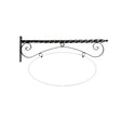 Sign Kit- Reverse Scroll Bracket with Blank Included