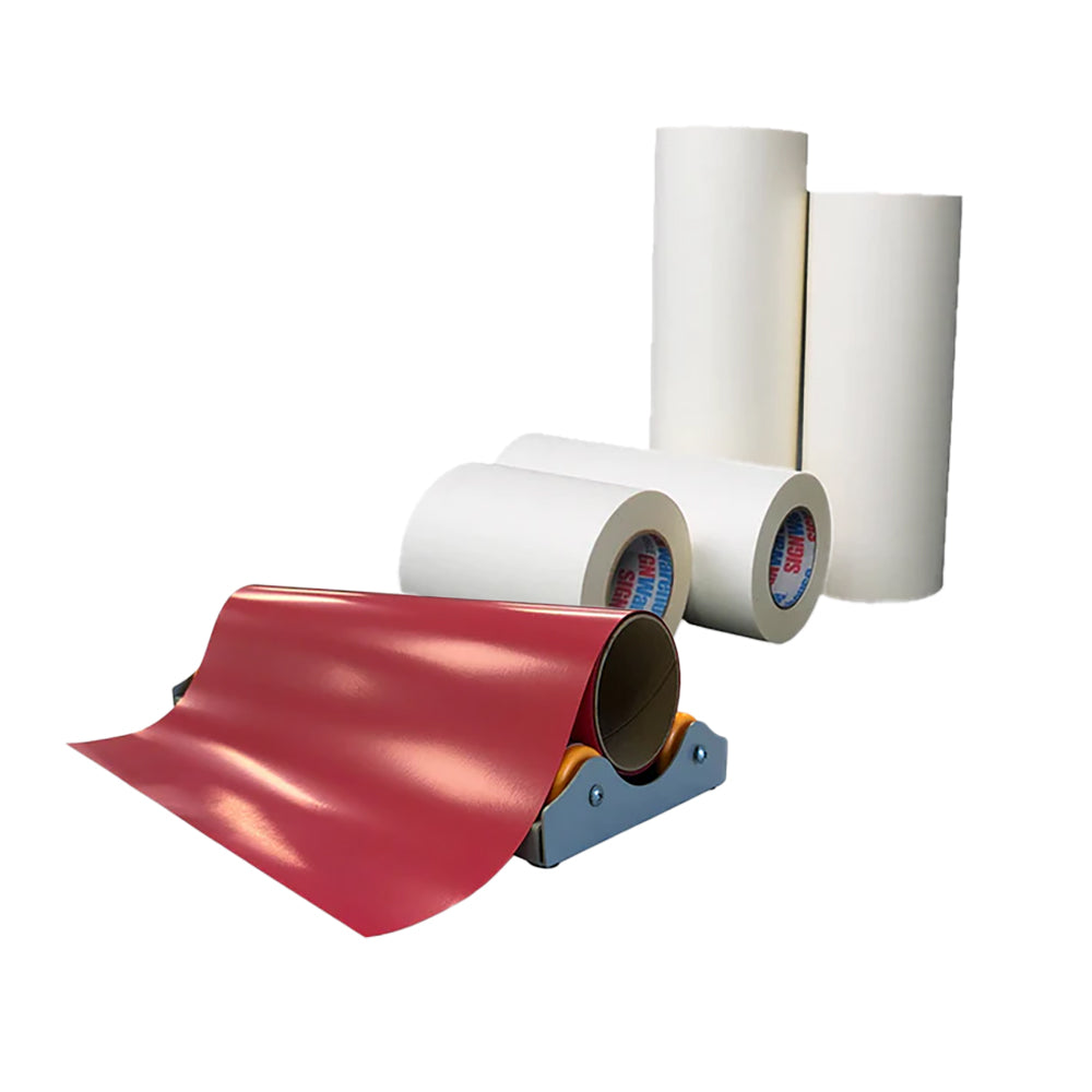 24 inch x 100 Yard Roll of Vinyl Transfer Tape Paper with Layflat Adhesive