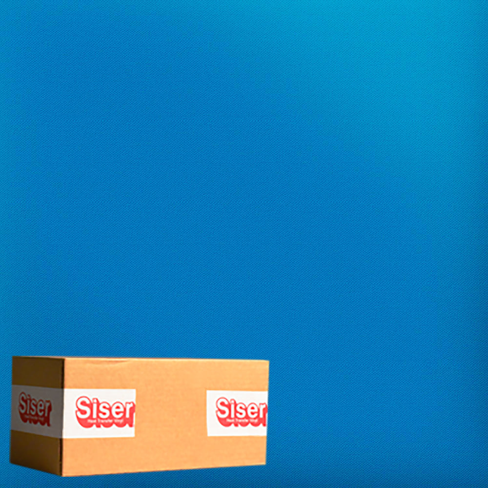 Siser Easy Puff HTV - 12 in x 25 yds - Neon Blue