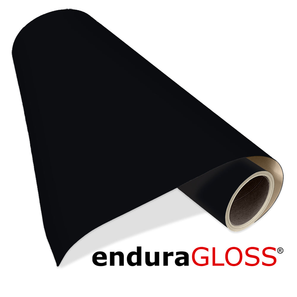 EnduraGloss Adhesive Vinyl - 48 in x 250 yds - Black