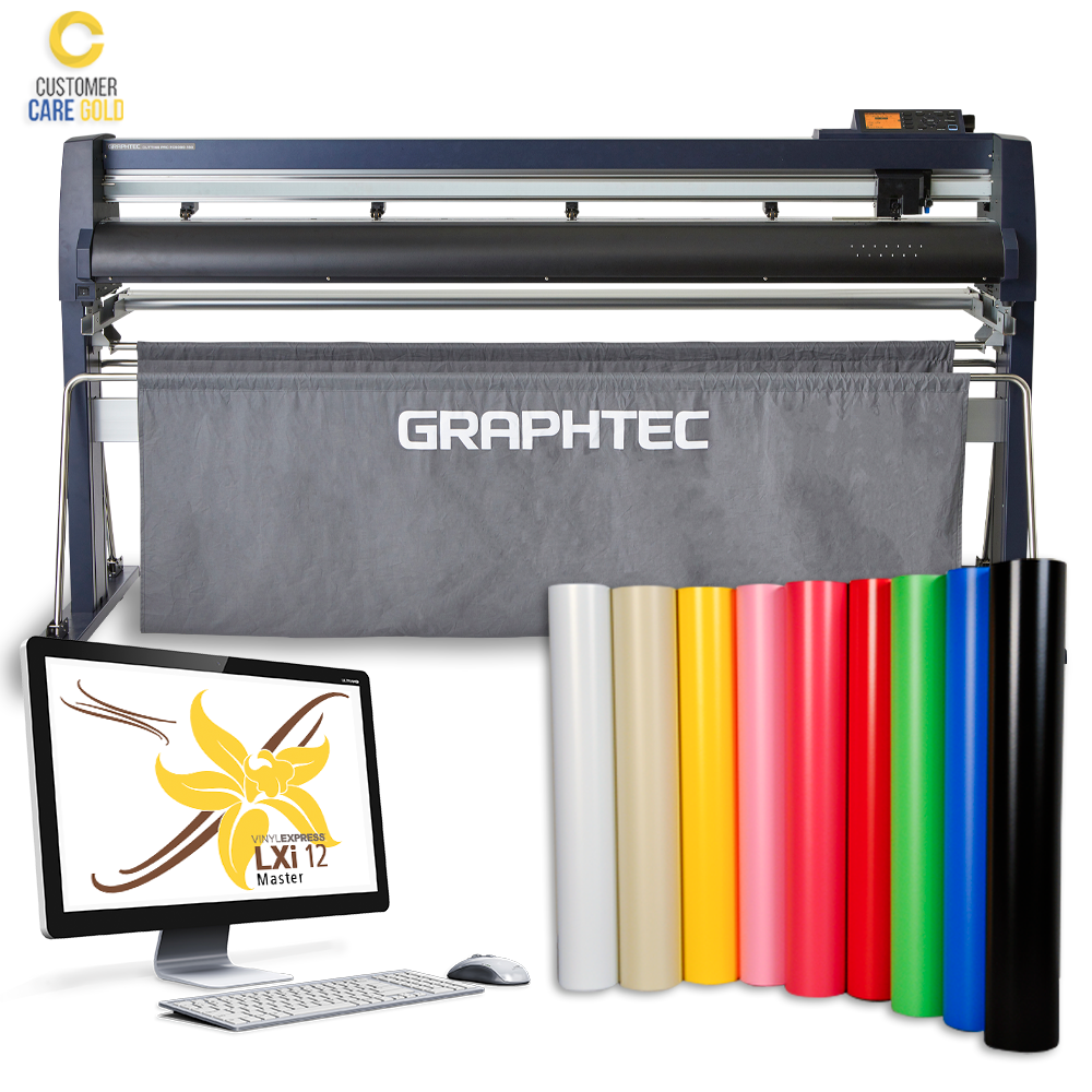 Graphtec FC9000-160 64 Vinyl Cutter w/ Bundle, Bonus Software & 3 Year Warranty