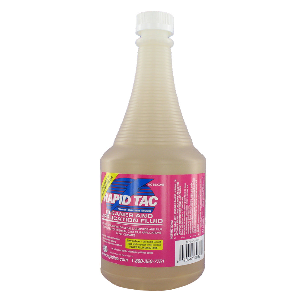 RapidTac Vinyl Application Fluid - 32 oz with Sprayer