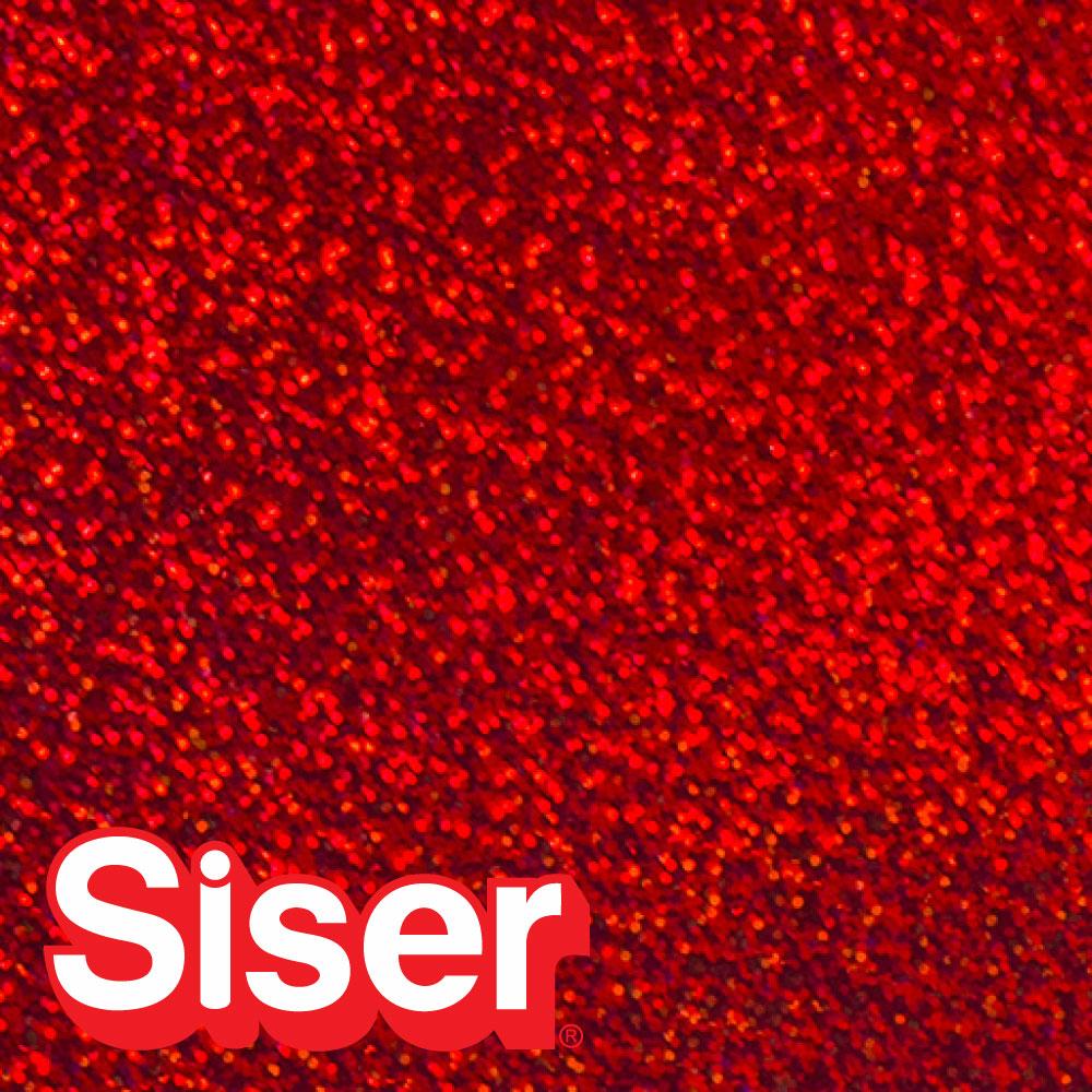 Siser Holographic Heat Transfer Vinyl (HTV) - 15 x 150 ft - 16 Colors Available, Aqua