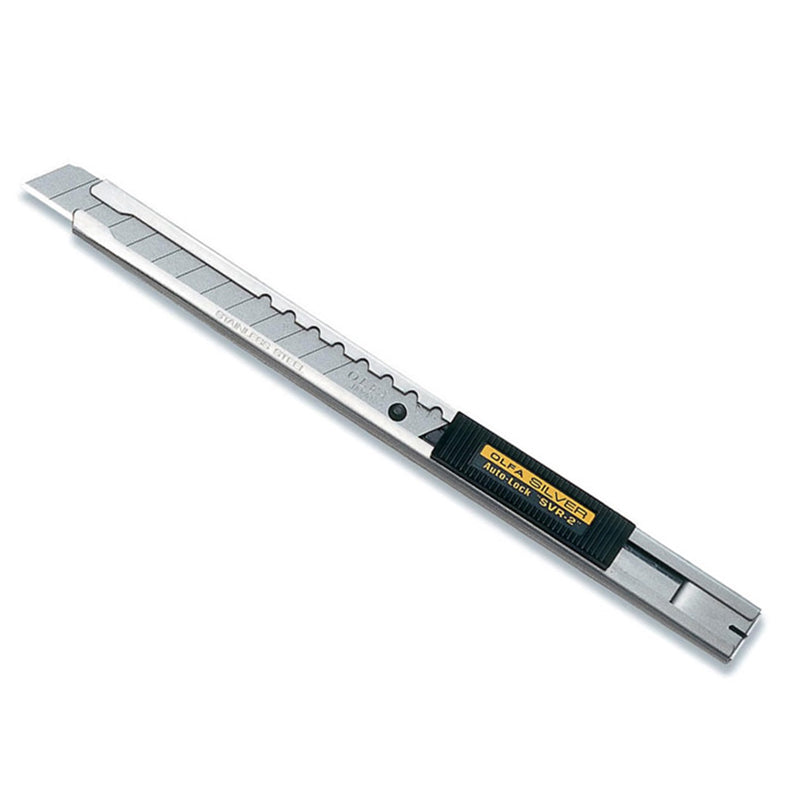 OLFA SVR-2 9mm Stainless Steel Auto-Lock Utility Knife