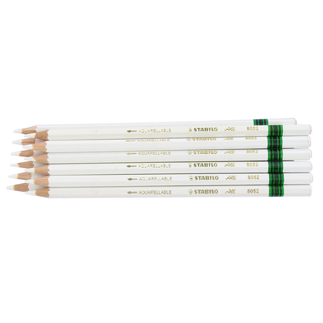 Stabilo All Pencils - White - Box of 12