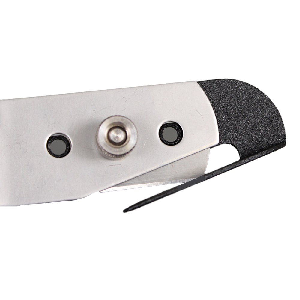 Wrap Cut Knife by Image One Impact with Replacement Blades Close Up of Cutting Head