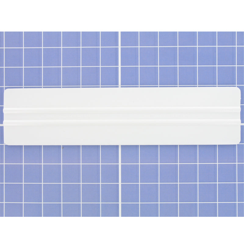 12 Inch Poly Blend Squeegee in white