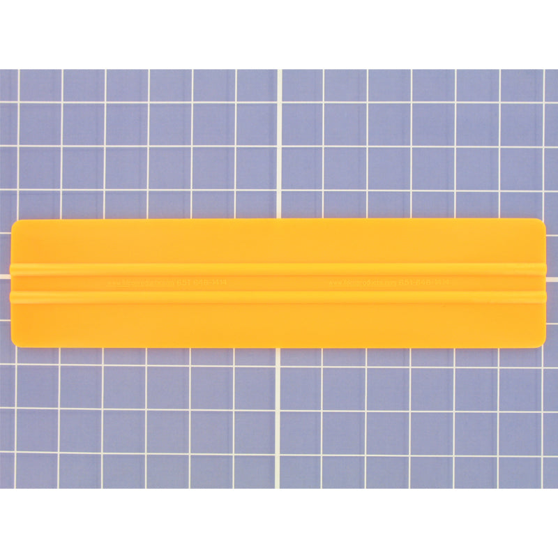6 Inch Poly Blend Squeegee - Yellow