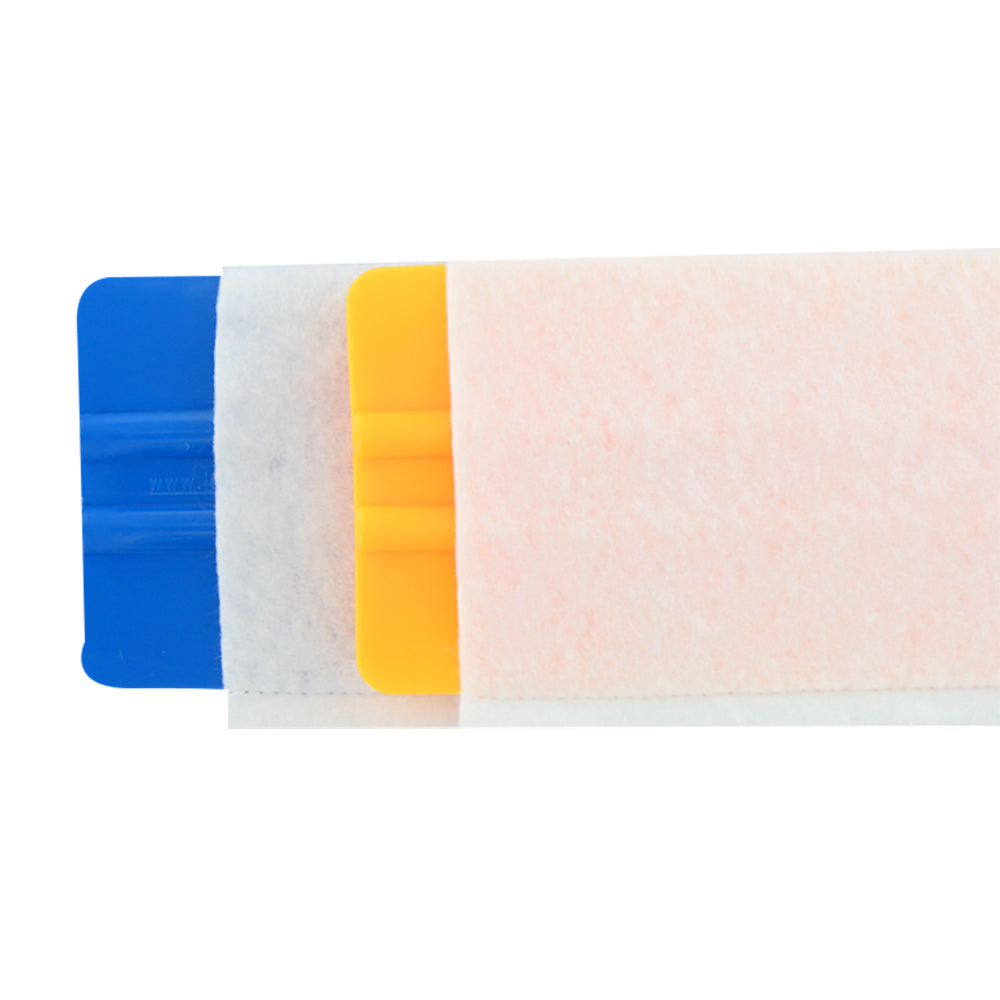 6 Inch Low Friction Felt Squeegee Sleeves - 5 Pack