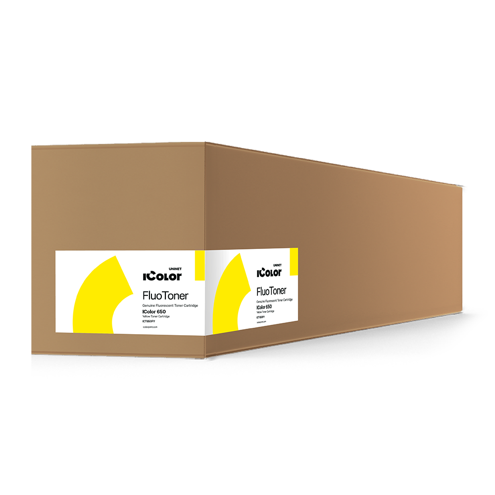 UniNet iColor 650 Fluorescent Toner Cartridges - Yellow