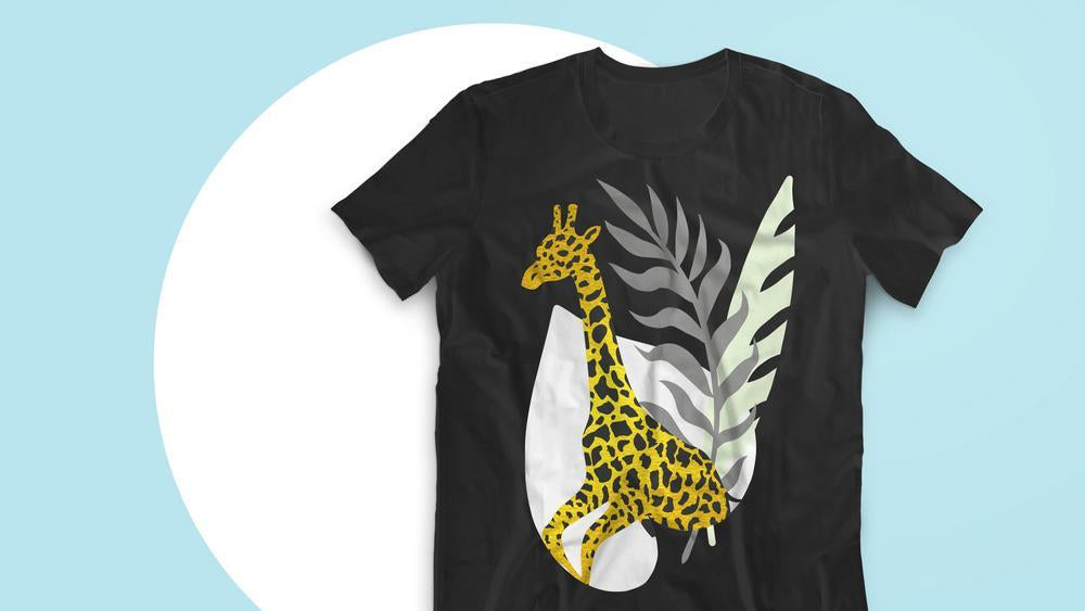 UNINET IColor 560 Desktop Laser Printer T-Shirt Sample