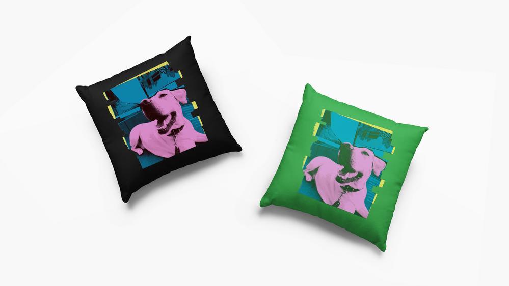 UNINET IColor 560 Plus Geo Knight DK14S Heat Press Package - Pillow Sample