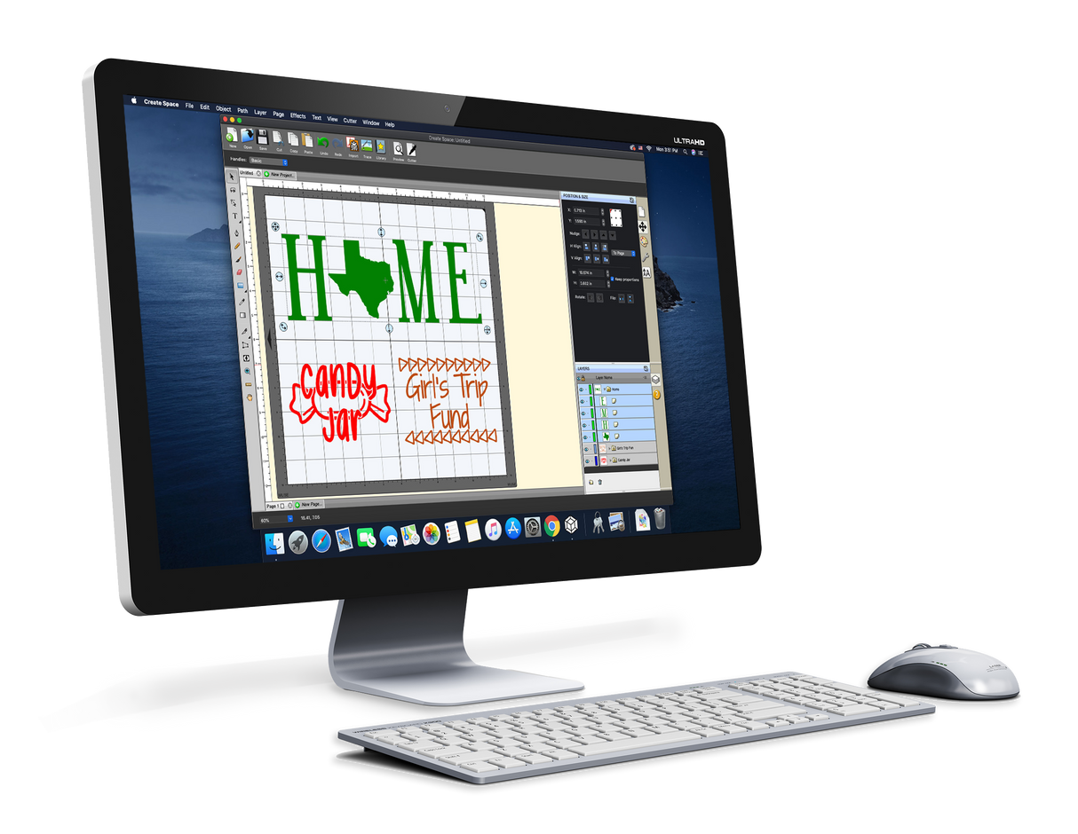 Create Space Software  MAC & Windows Compatible - Digital Delivery