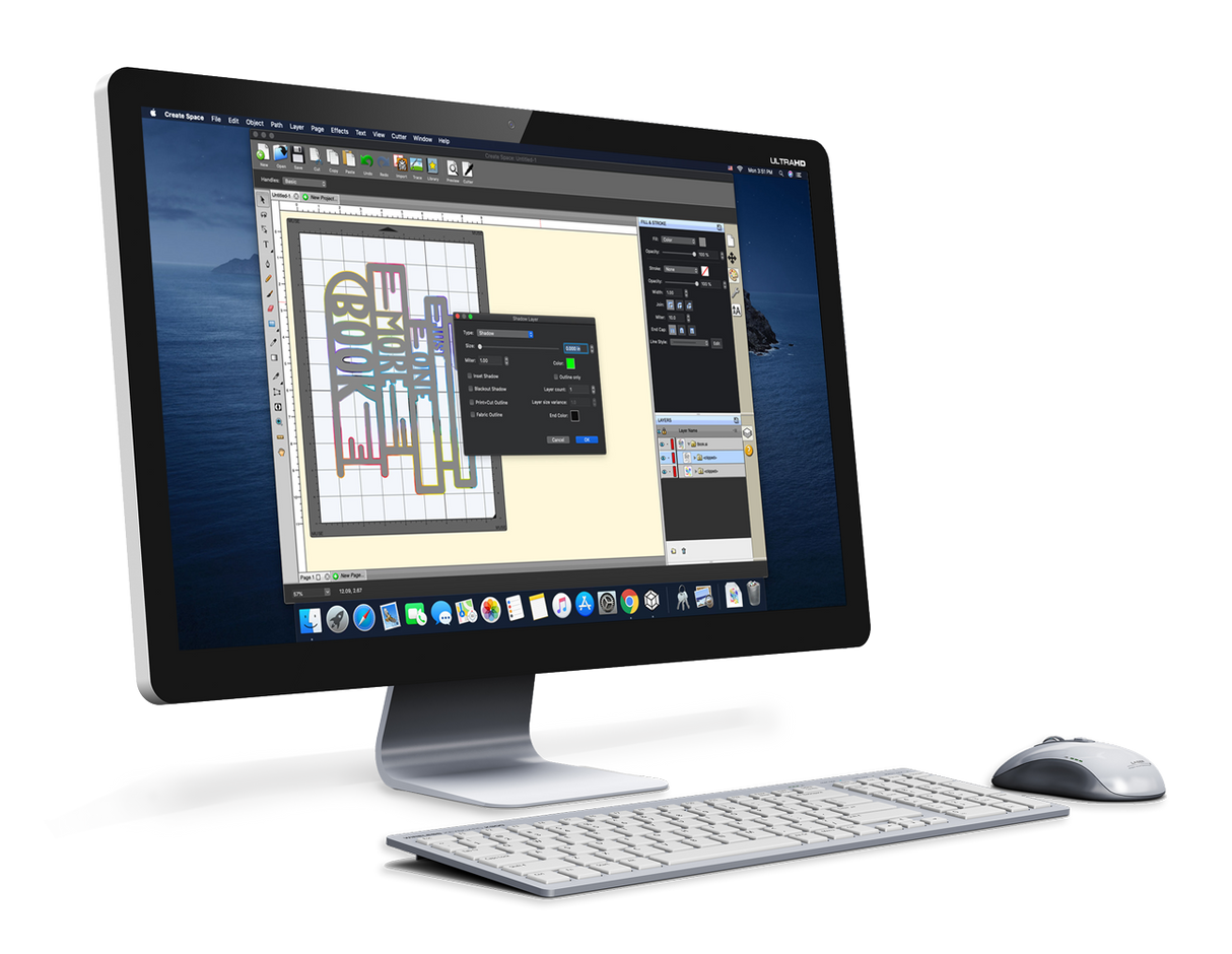Create Space Software  MAC & Windows Compatible - Digital Delivery