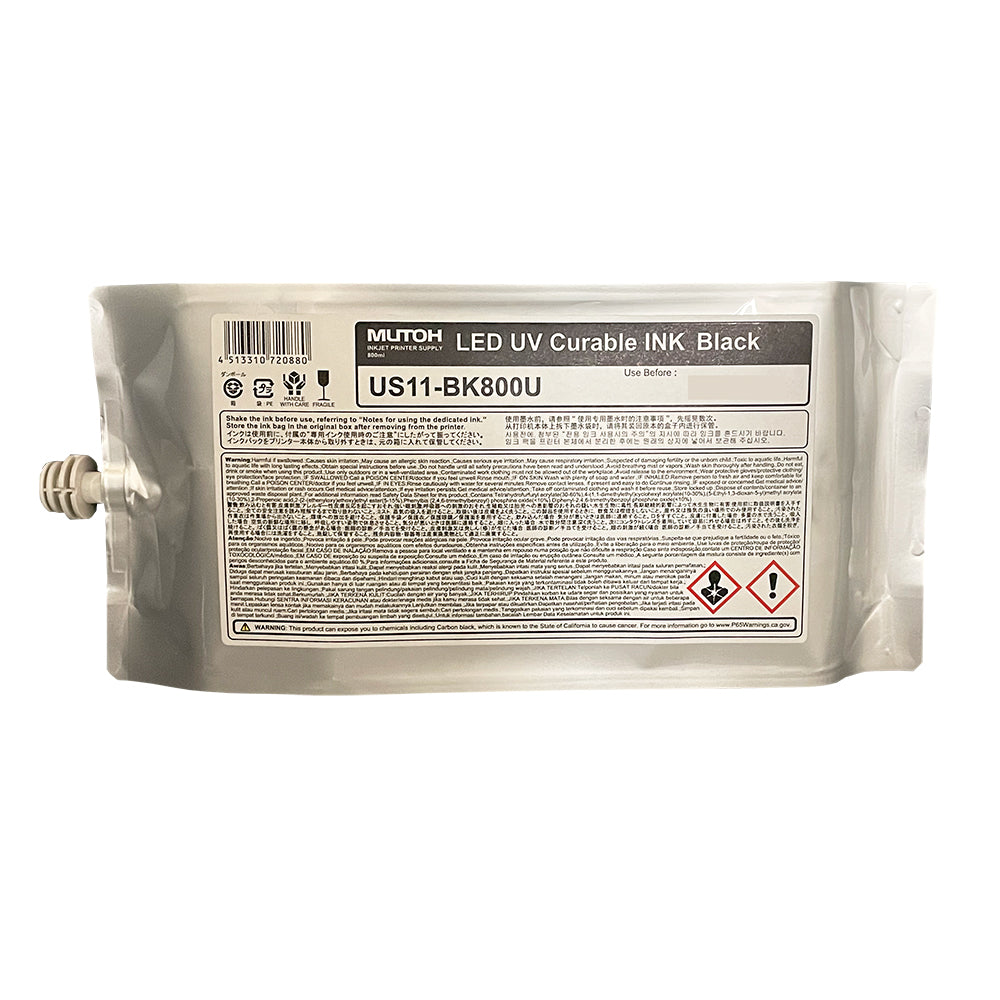 MUTOH US11 Flexible UV-LED Ink - 800ml