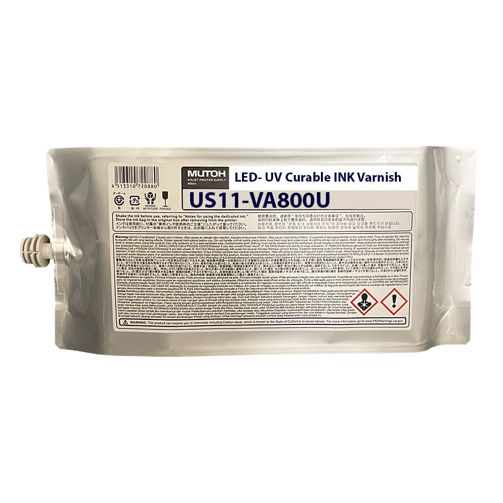 MUTOH US11 Flexible UV-LED Ink - 800ml