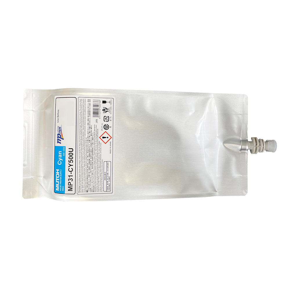 MUTOH MP31 (Multi-Purpose) Ink Bags - 500 ml