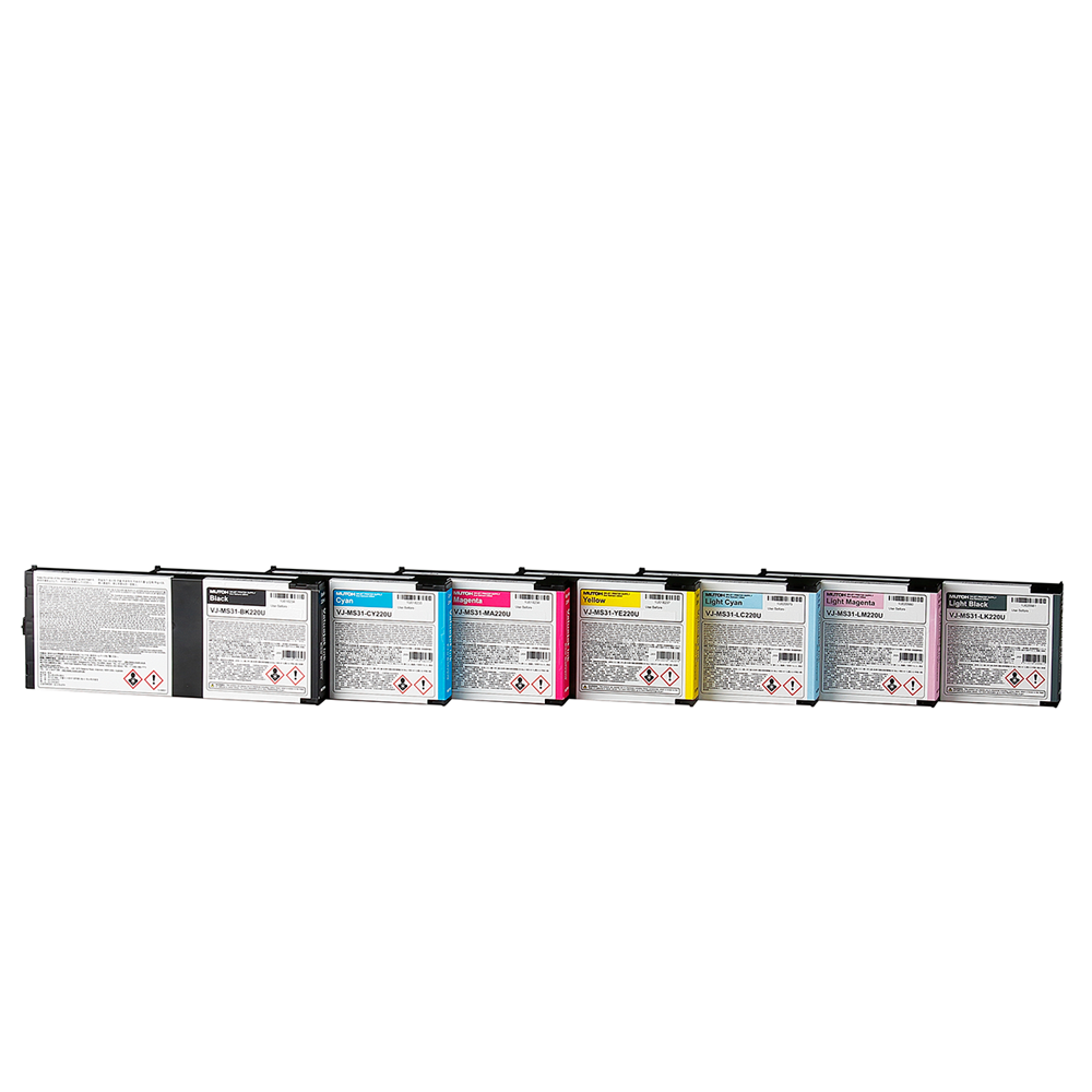MUTOH MS31 Eco-Solvent Ink Cartridges - 220ml