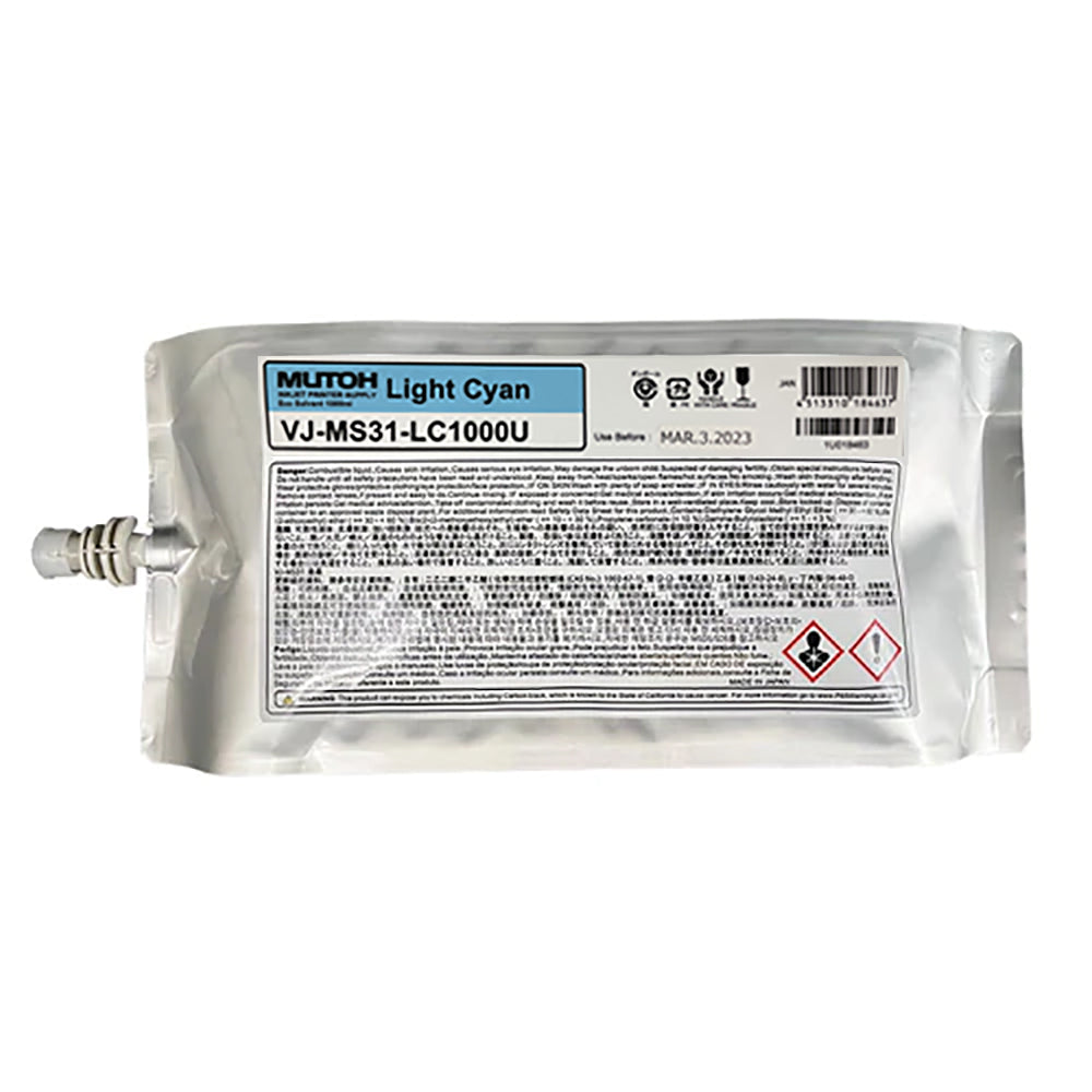 MUTOH MS31 Eco-Solvent Ink Cartridges - 1000ml