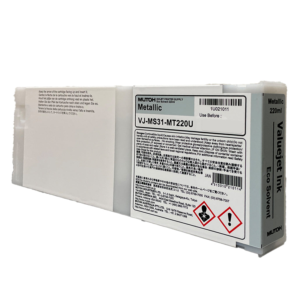 MUTOH MS31 Eco-Solvent Ink Cartridges - 220ml