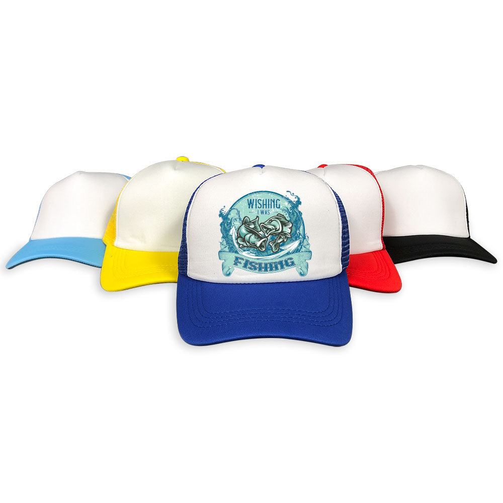 10 x Sublimation Blank Caps Adjustable Polyester Cap Baseball Hat for Heat  Press