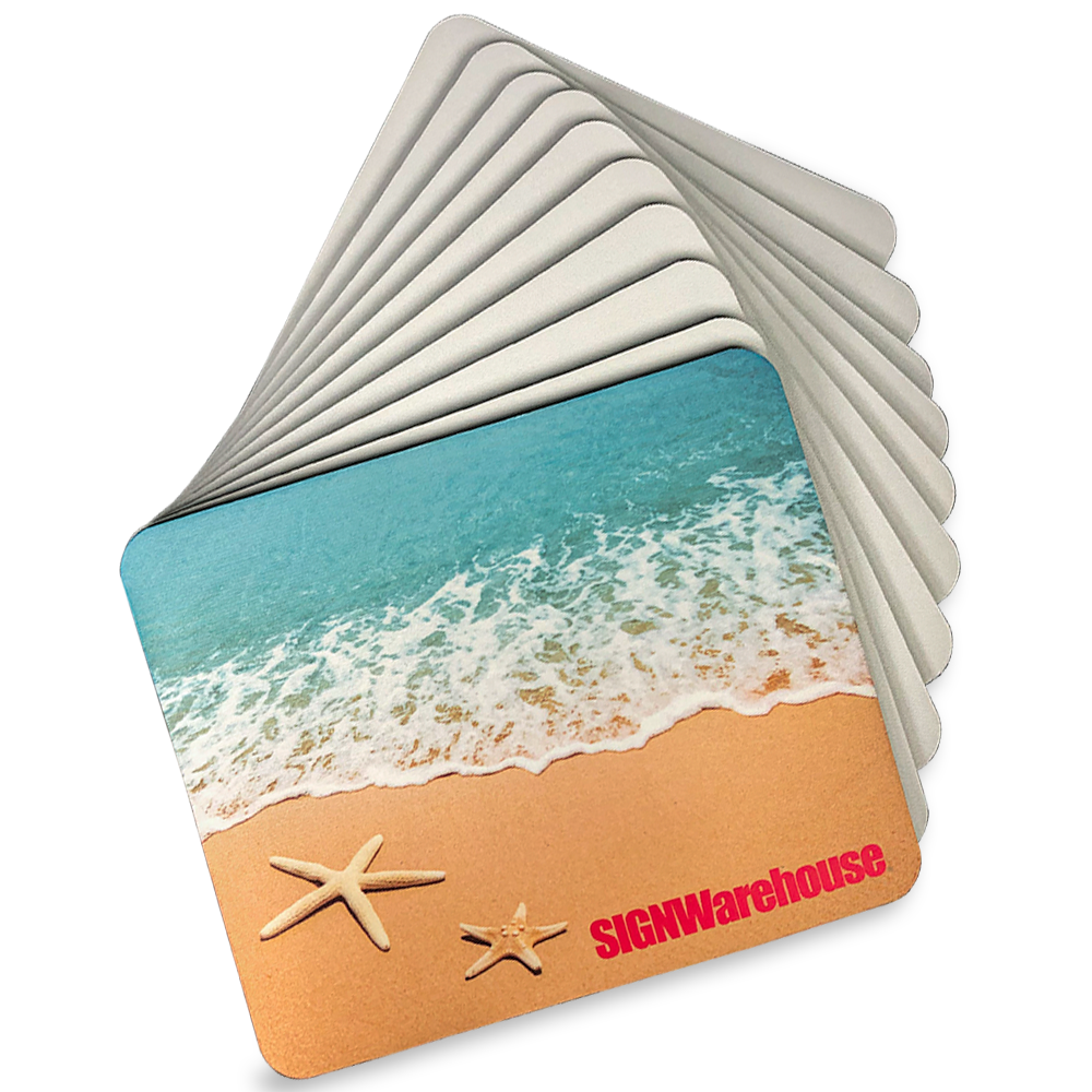 HTX Sublimation Blank - White Mouse Pads - 7.75 in x 9.25 in