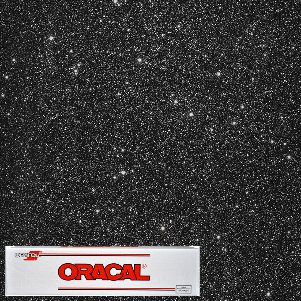 Oracal 851 - Crystal Clear Glitter - 986 - 12 x 12 sheets