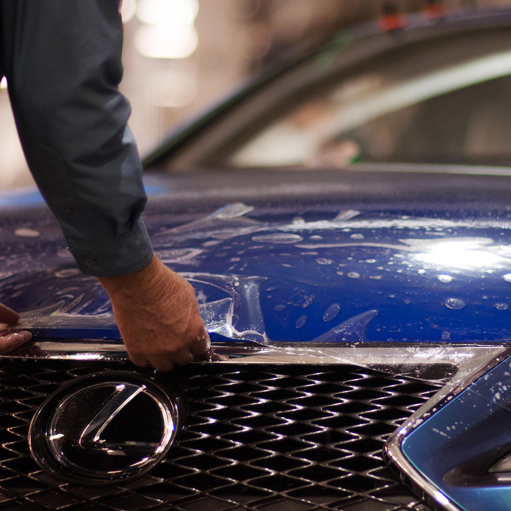 Vinyl Express Q64 Gen 3 Tint, PPF & Vehicle Graphics Package Lamination Installation on Vehicle