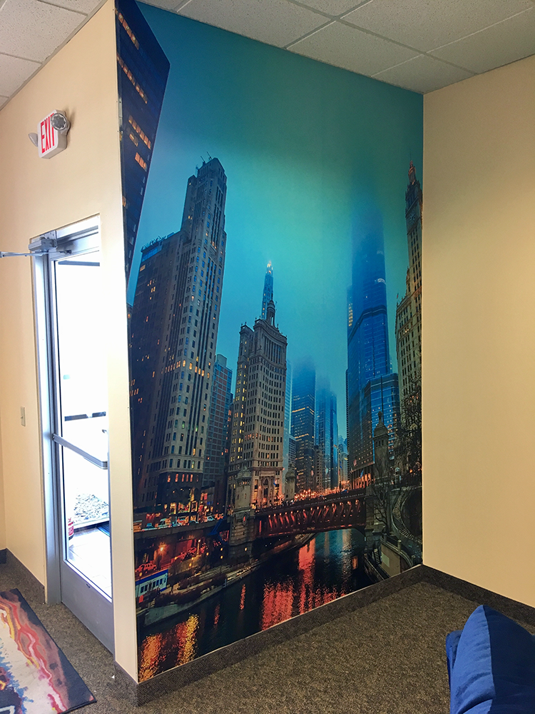 OraJet 3691 Printable Vinyl Wall Graphic Example