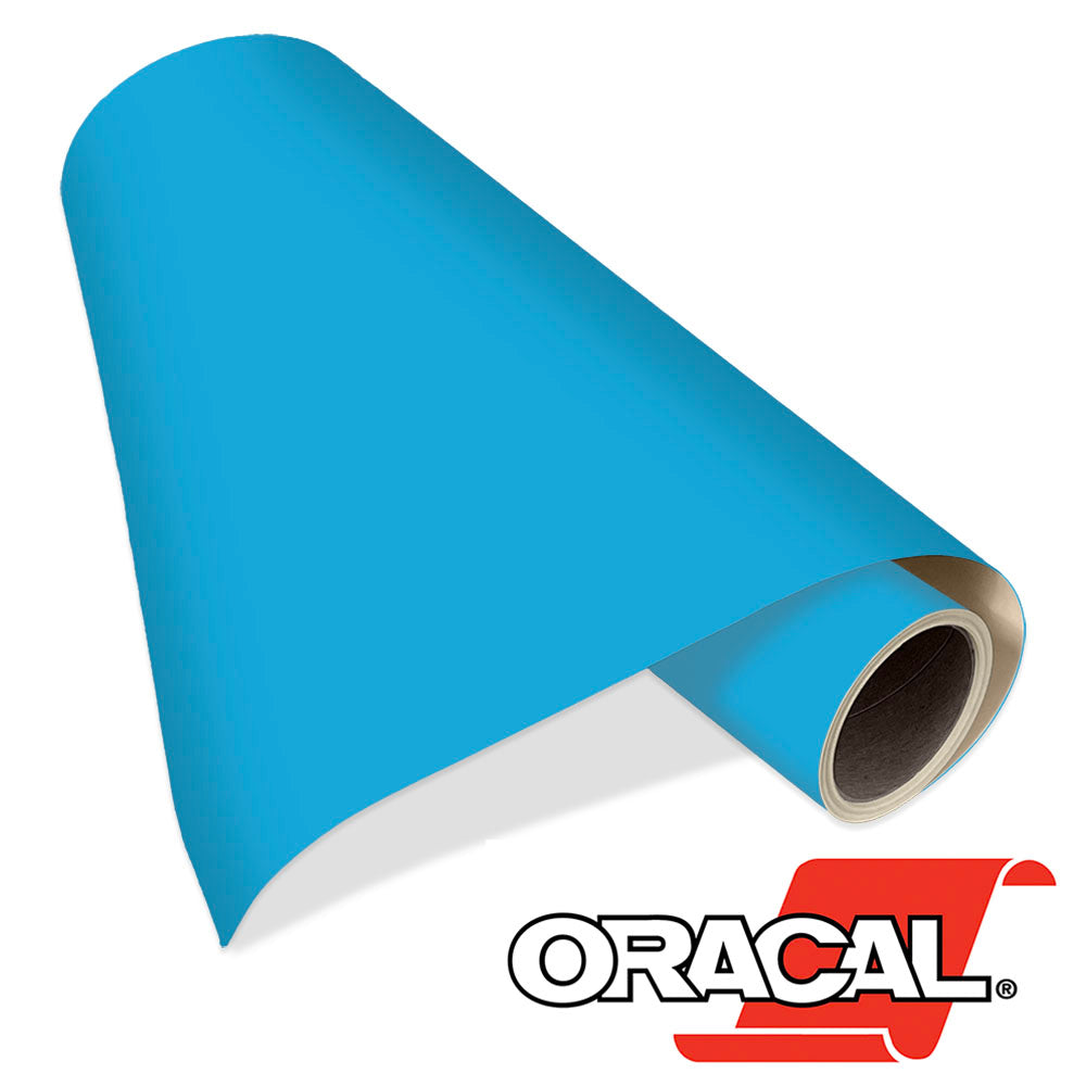 Oracal 631 Removable Vinyl, Size: 12” x 4ft, Blue