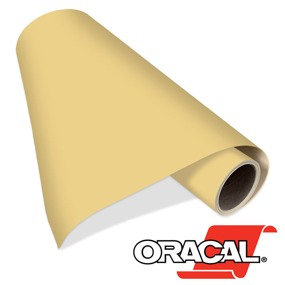 Oracal 641 Cream Gloss – 24 in x 50 yds