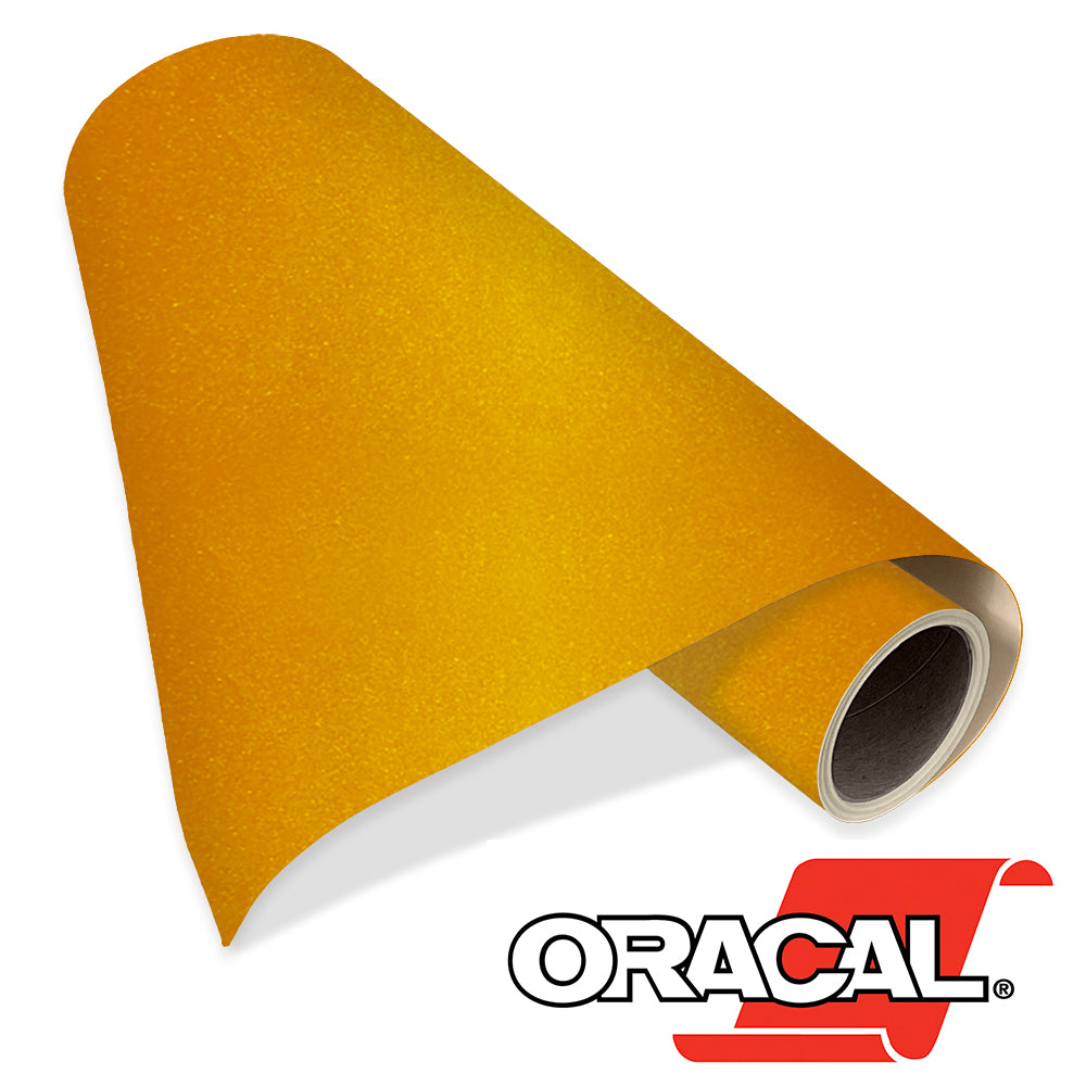 Oracal 641 – Matte Gold Metallic – 15 in x 50 yds Punched