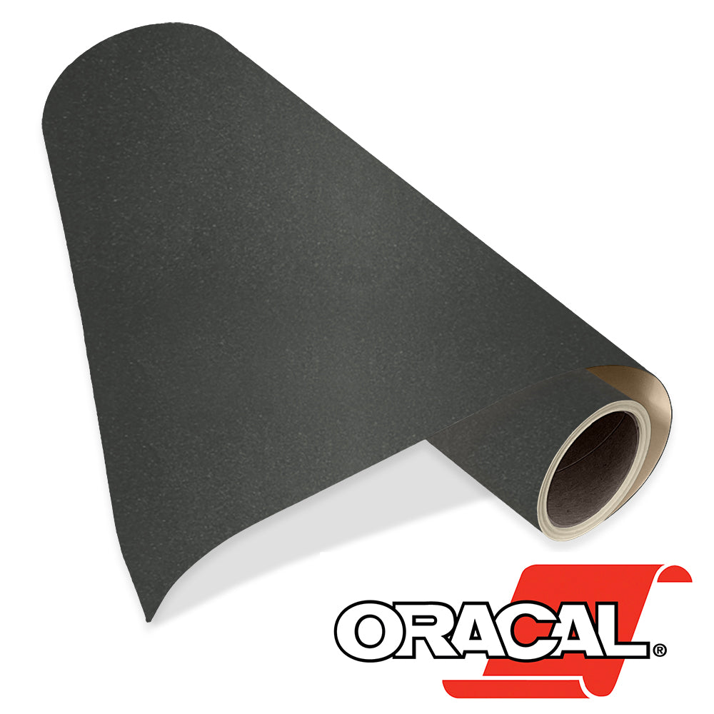 Oracal 641 – Matte Silver Grey Metallic – 15 in x 50 yds Punched