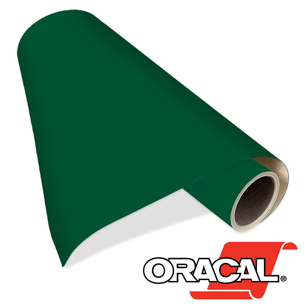 Oracal - 651 Forest Green Adhesive Craft Vinyl Sheets, Pack of 10, 12x12  - NIB,  in 2023