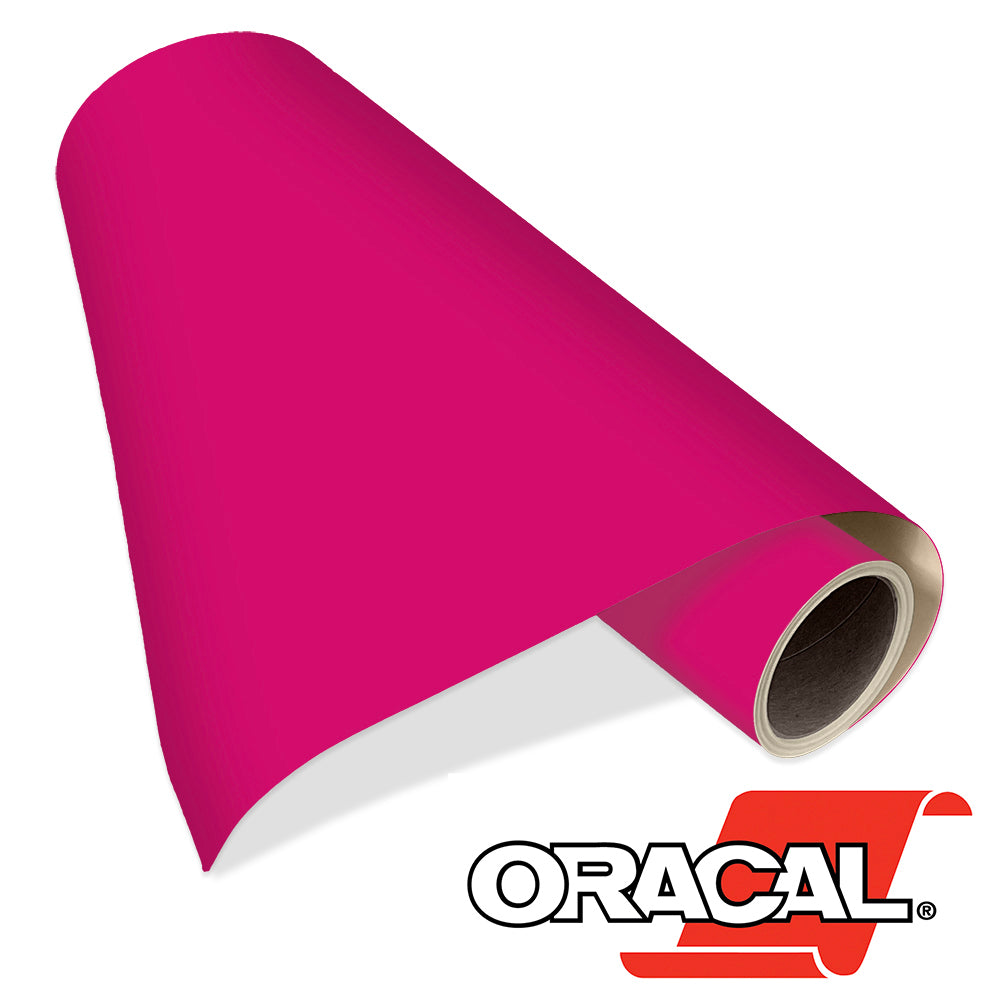 12 Matte Pink Oracal 651 Permanent Vinyl By The Foot