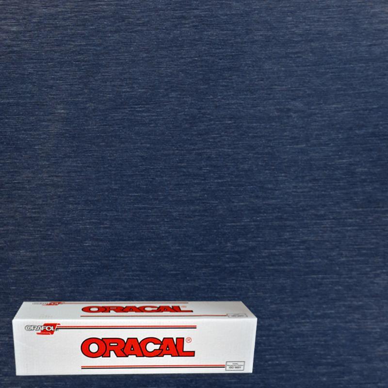 Orafol Brushed Tin Metallic Vinyl Wrap