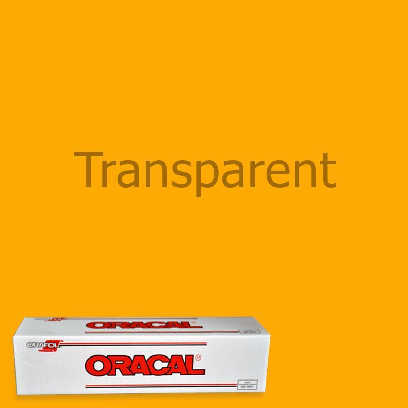 Oracal 8300 Transparent Vinyl - 30 in x 10 yds