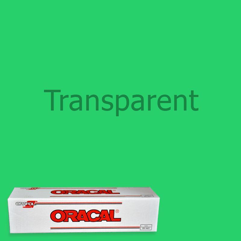 Oracal 8300 Transparent Vinyl - 30 in x 50 yds