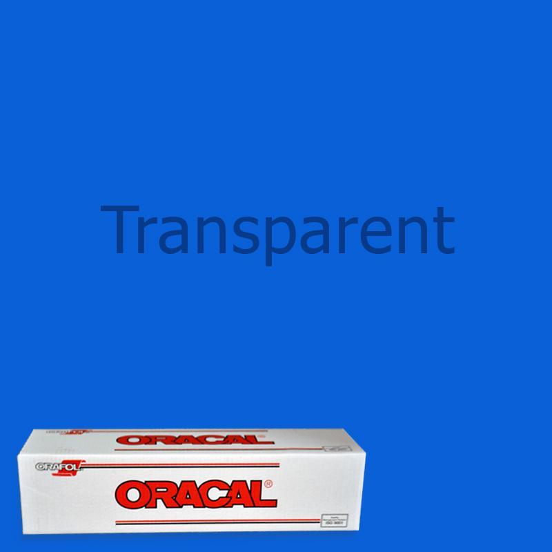 Oracal 8300 Transparent Vinyl - 30 in x 10 yds
