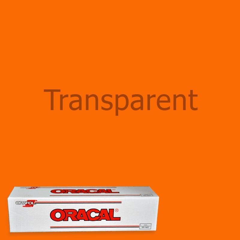 Oracal 8300 Transparent Vinyl - 30 in x 50 yds