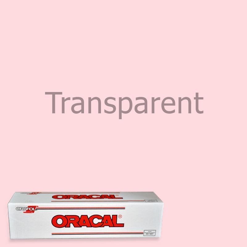 Oracal 8300 Transparent Vinyl - 48 in x 50 yds