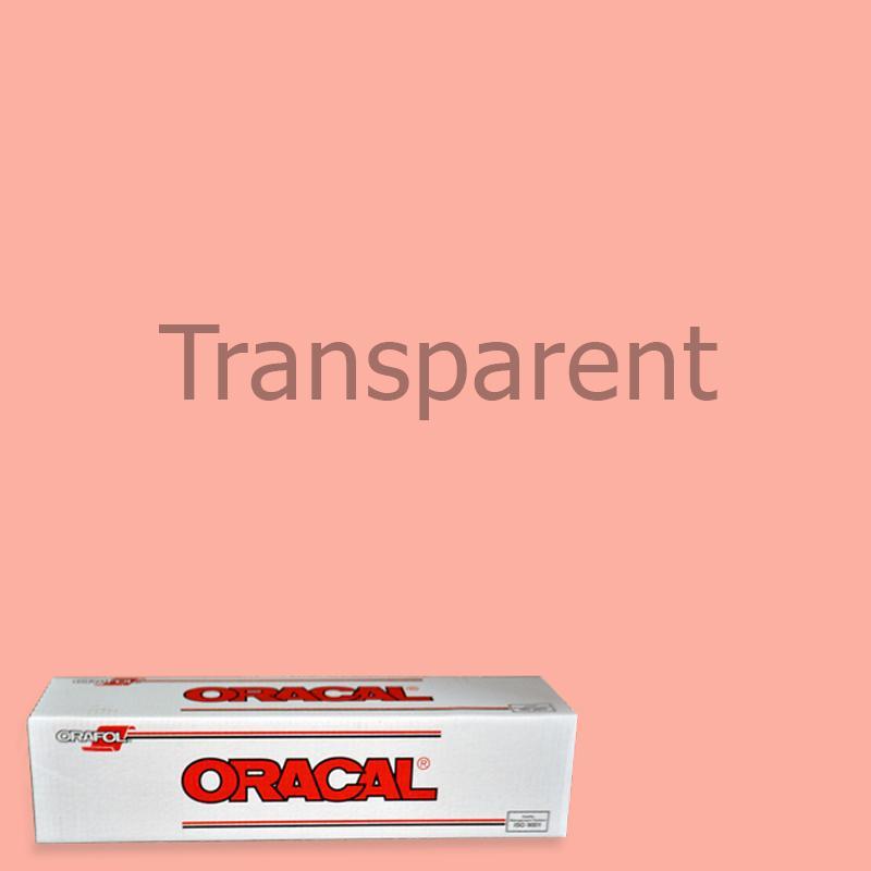 Oracal 8300 Transparent Vinyl - 48 in x 50 yds