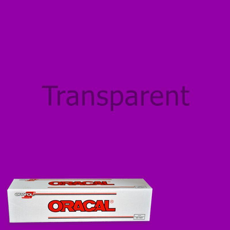 Oracal 8300 Transparent Vinyl - 48 in x 50 yds