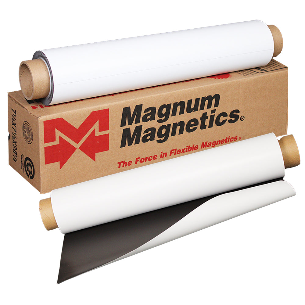 Magnetic Sheet Roll for Crafts, Signs and Display Flexible 24 x 30 Magnet  