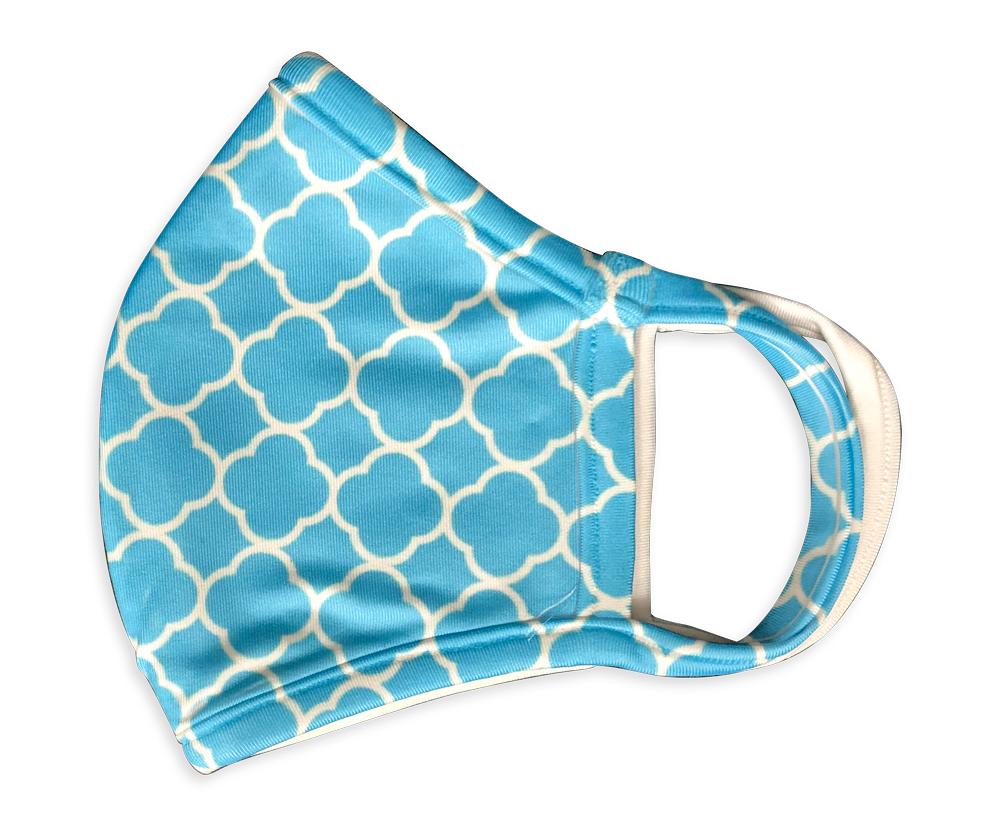 HTX Sublimation Blank - Polyester 3-Ply Face Masks - 10 Pack