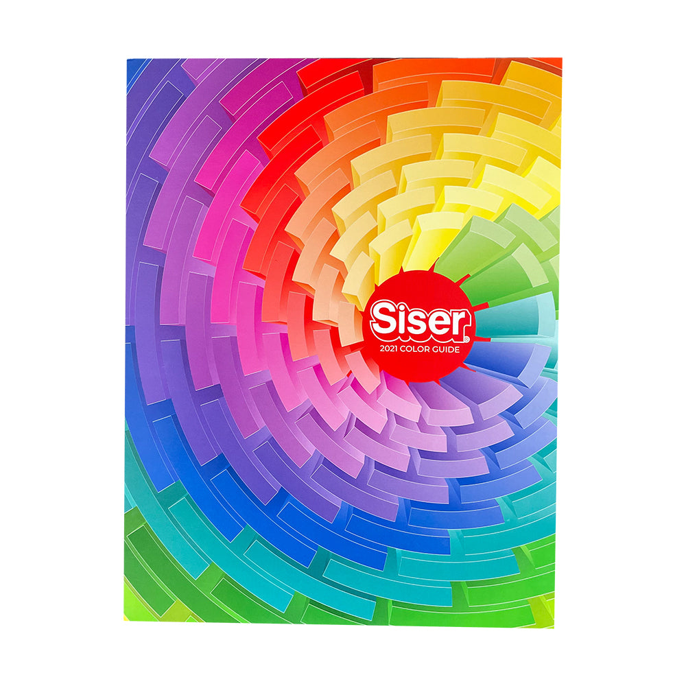 Siser Glitter HTV Color Chart 57 COLORS Semi-editable PSD Siser