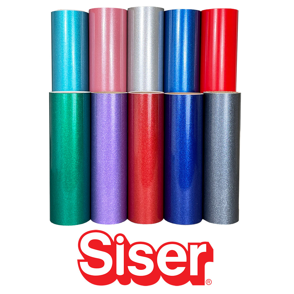Siser EasyPSV™ Glitter Permanent Self Adhesive Craft Vinyl 12 x 3ft (1  Yard) Roll - Hyacinth